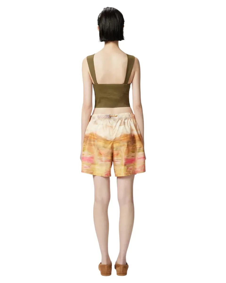 Crop Top in Lino Stretch