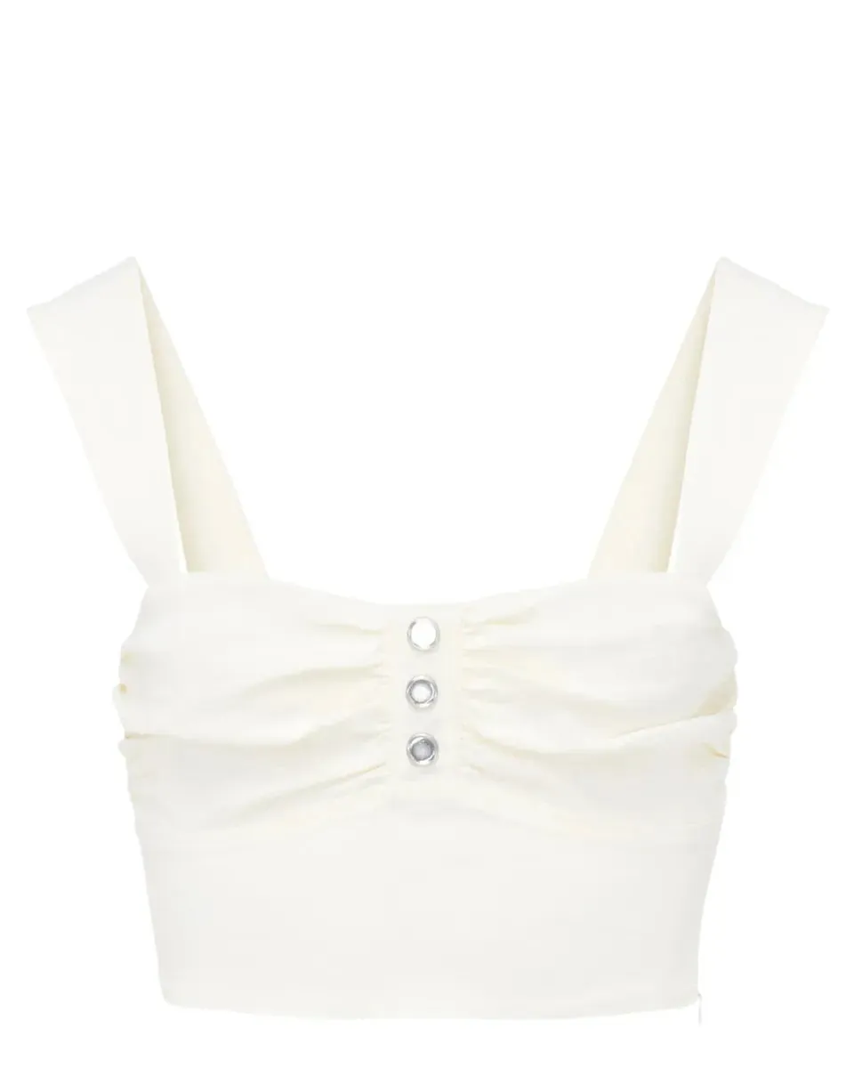 Crop Top in Lino Stretch