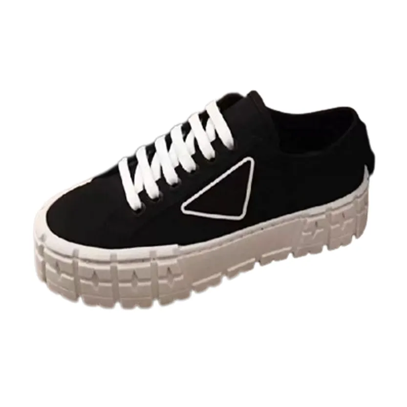Funki Buys | Shoes | Women's Chunky Heeled Canvas Sneakers