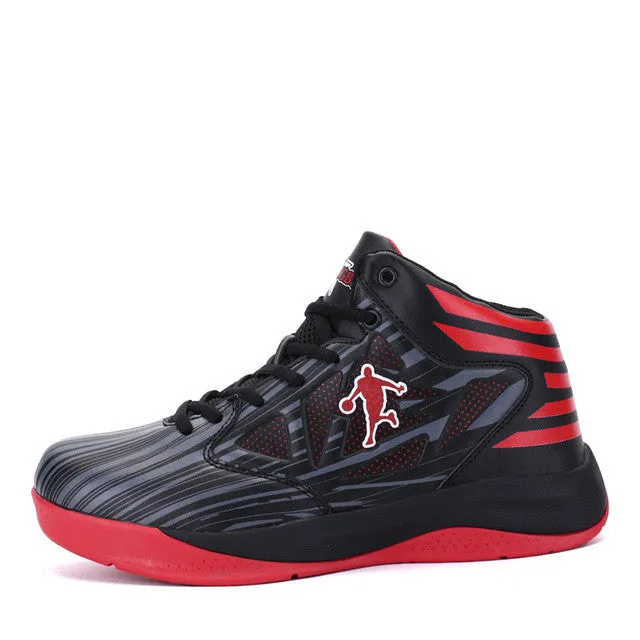Mens Basketball Shoes High Top - Action Patern