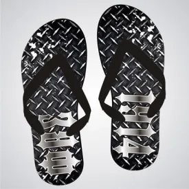 Phi Beta Sigma Diamond Plate Flip-Flops - SBL100 - SUB