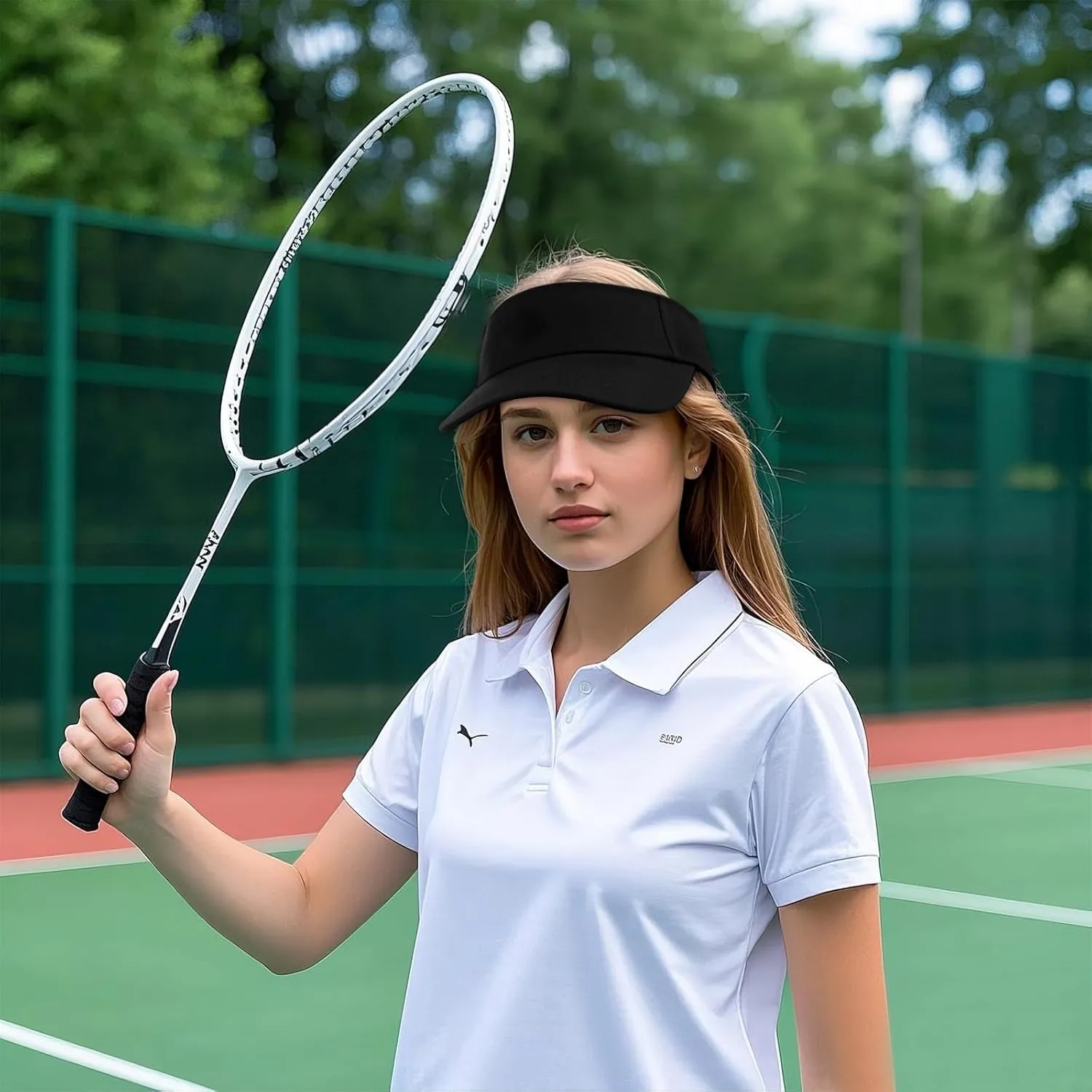 Sports Sun Visor Hats for Women Men Adjustable Cotton Beach Baseball Tennis Golf Hat Caps UV Protection Visors