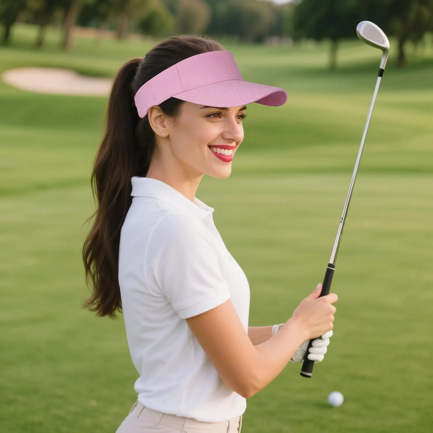 Sports Sun Visor Hats for Women Men Adjustable Cotton Beach Baseball Tennis Golf Hat Caps UV Protection Visors
