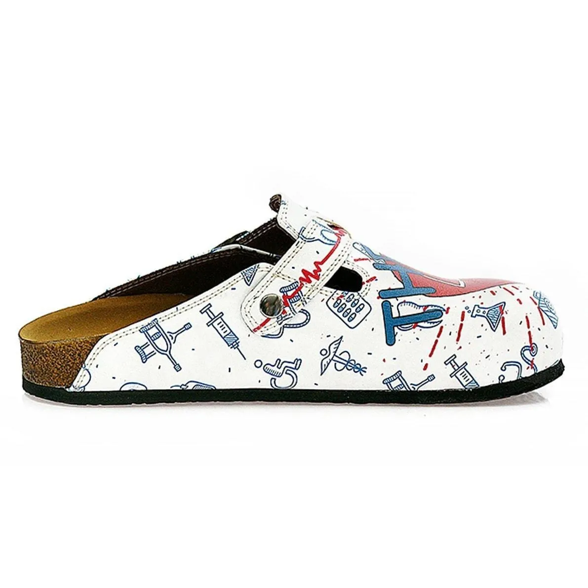 White Doctor Clogs WCAL325